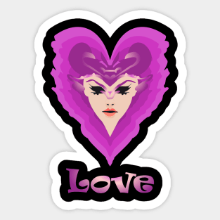 Women Love Sticker